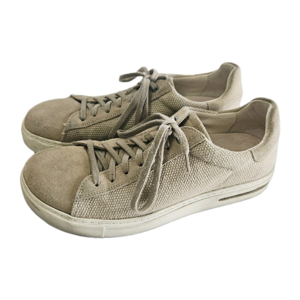Birkenstock Men's Bend Canvas Sneaker Sandcastle Size 9